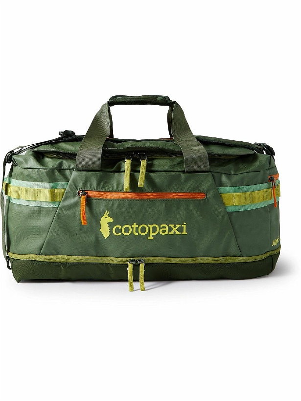 Photo: Cotopaxi - Allpa 50L Coated Recycled-Nylon Duffle Bag