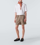 Bode Gilbert Check shorts