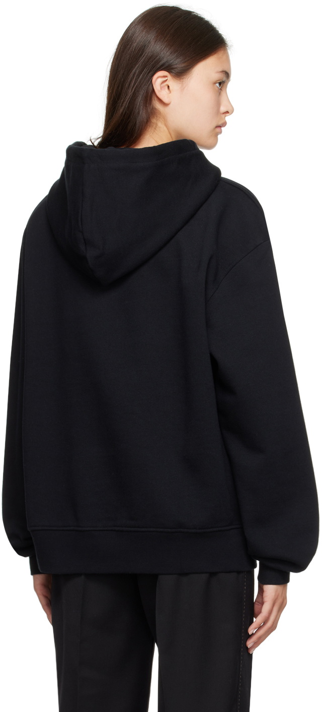 Jacquemus Black Le Papier 'Le Sweatshirt Brodé' Hoodie Jacquemus