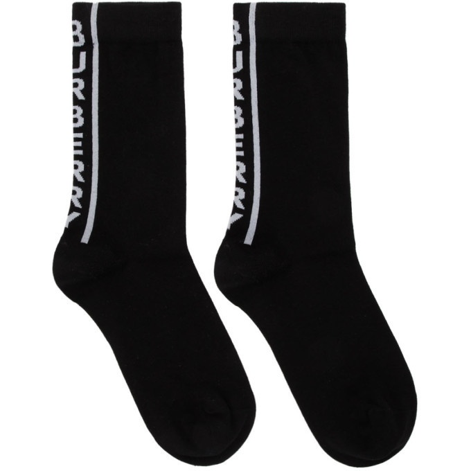 Photo: Burberry Black Logo Socks