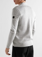Fusalp - Bastien Slim-Fit Logo-Appliquéd Merino Wool Ski Base Layer - Gray