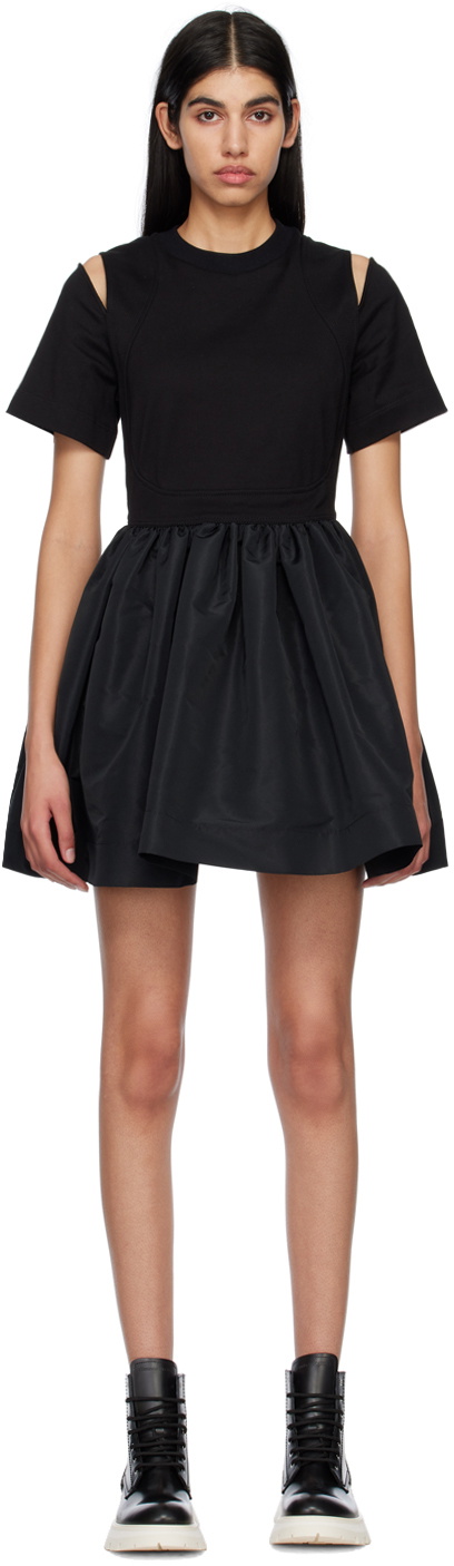 alexander mcqueen little black dress Alexander Mcqueen Mini Dress