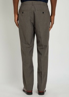 Wax London Bayham Houndstooth Tapered-leg Trousers Brown