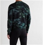 SAINT LAURENT - Slim-Fit Tie-Dyed Fleece-Back Cotton-Jersey Sweatshirt - Multi
