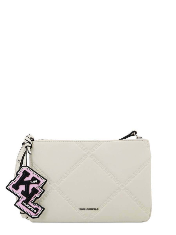 Photo: Karl Lagerfeld   Shoulder Bag White   Womens