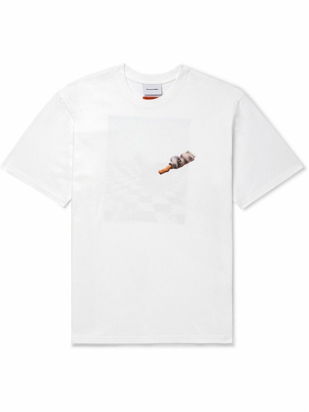 Photo: thisisneverthat - Chess Printed Cotton-Jersey T-Shirt - White