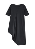 High Caress Draped Stretch-jersey Midi Dress Navy