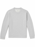 Folk - Prism Embroidered Cotton-Jersey Sweatshirt - Gray