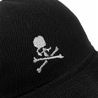 MASTERMIND WORLD Men's Kangol x MASTERMIND JAPAN Tropic Casual Bucket Hat in Black