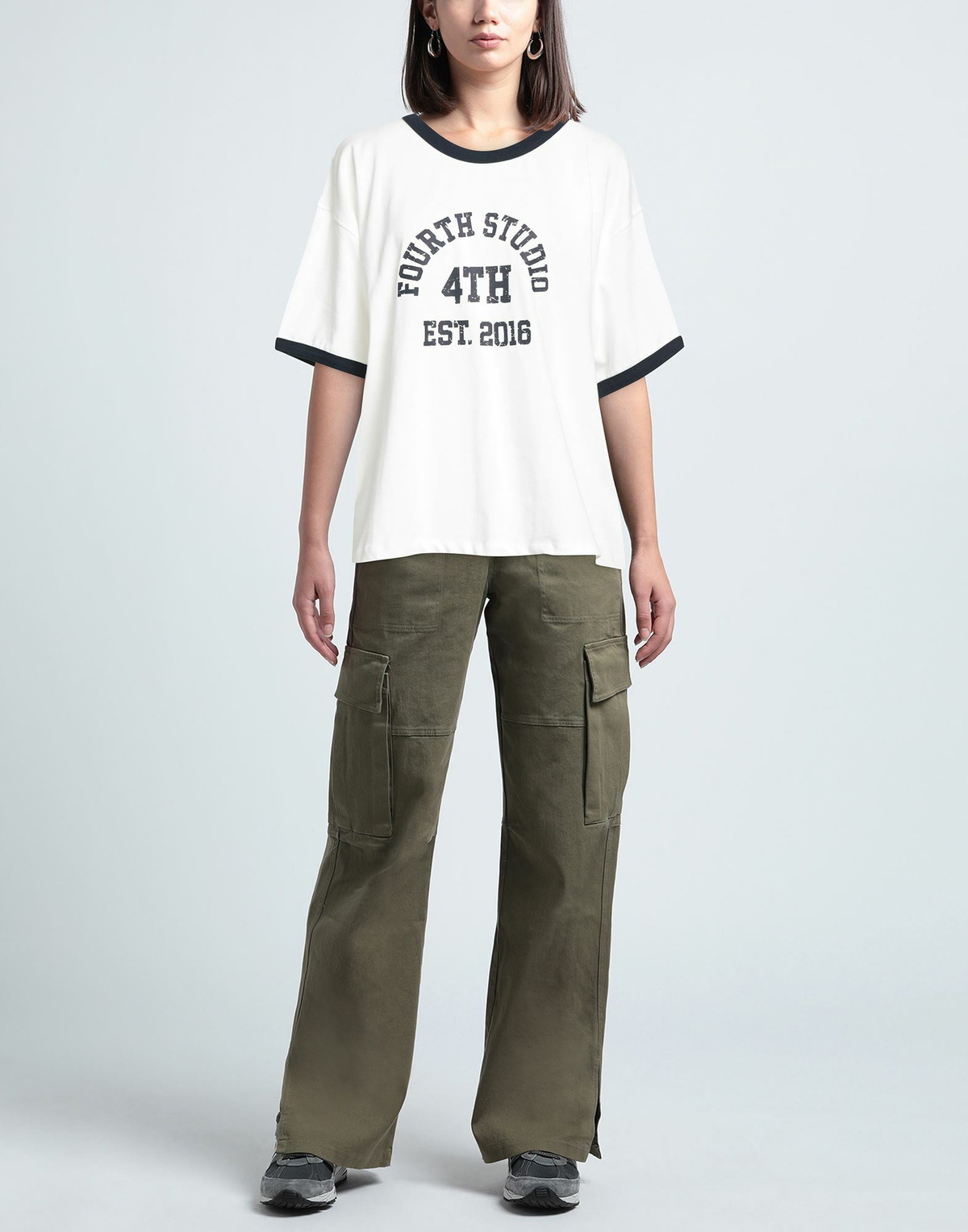 4th & Reckless Womens T-shirt in White