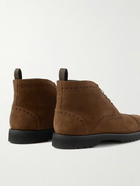 TOM FORD - Suede Chukka Boots - Brown