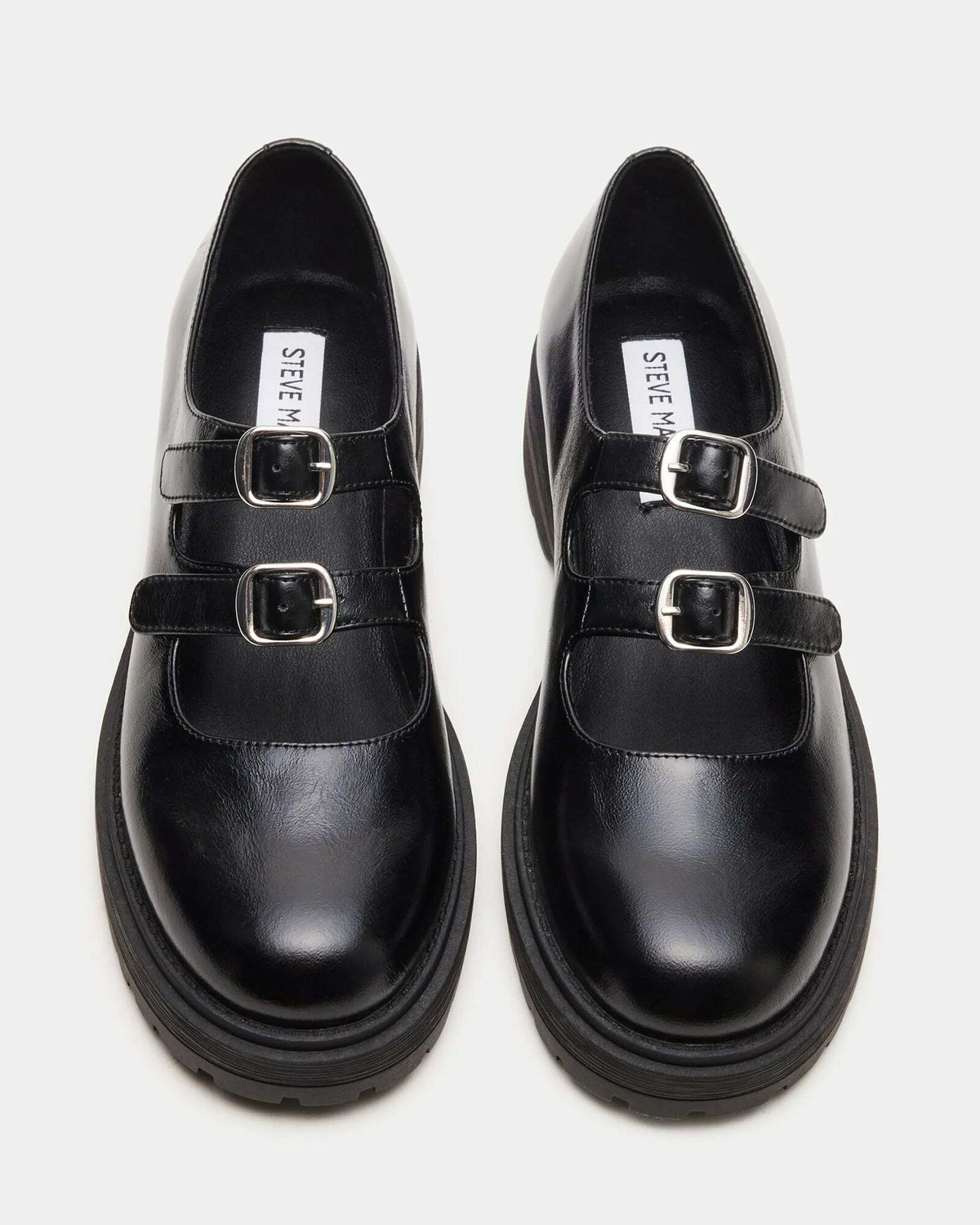 Steve Madden Alba Loafers in Black