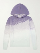 God's True Cashmere - Ombre Cashmere Hoodie - Green