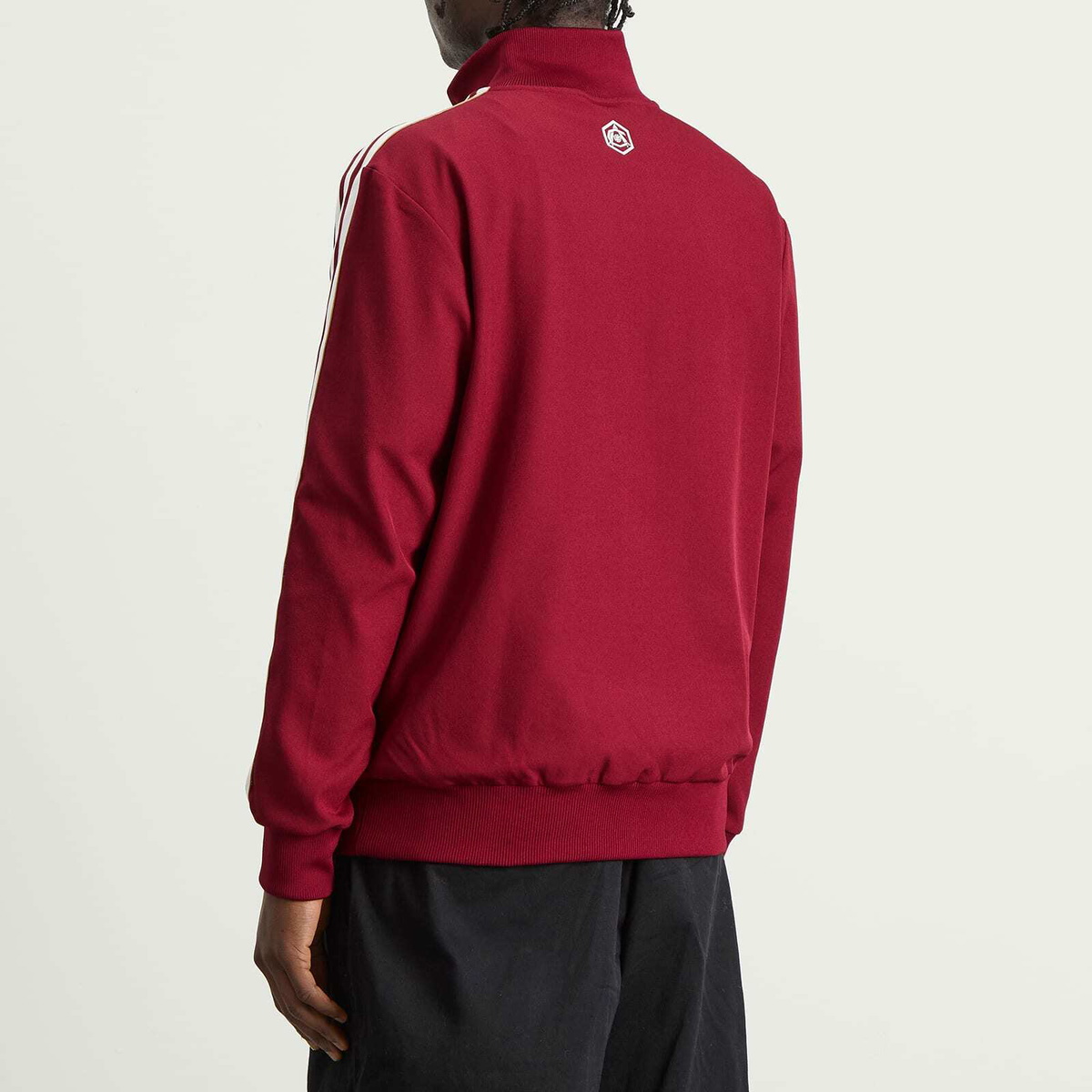 Adidas Men's Arsenal FC Icon Track Top in Team Coll Burgundy