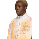 Who Decides War by MRDR BRVDO SSENSE Exclusive White Paint Splatter Jacket