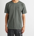 WTAPS - Logo-Print Cotton-Jersey T-Shirt - Green