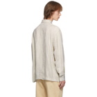 Jacquemus Beige La Chemise Baou Shirt