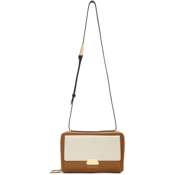 Want Les Essentiels Brown Maxi Demiranda Bag