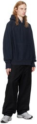 Engineered Garments Navy Raglan Hoodie