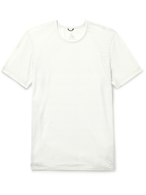 Photo: REIGNING CHAMP - E1 Slim-Fit Stretch-Jersey T-Shirt - Neutrals
