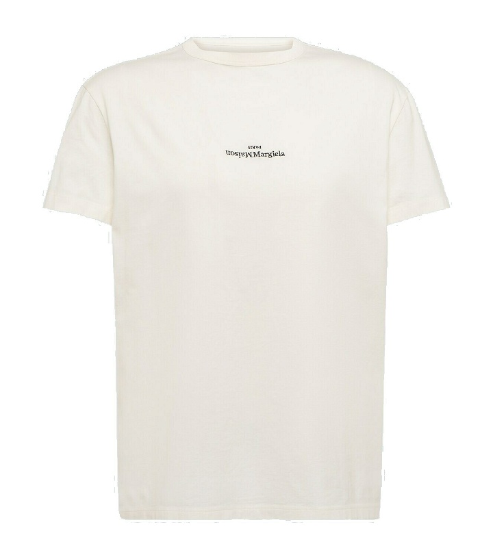Photo: Maison Margiela Logo cotton jersey T-shirt