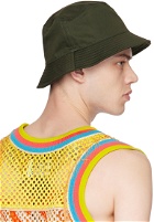 Vivienne Westwood Green Embroidered Bucket Hat