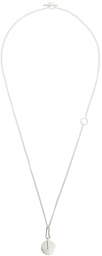Jil Sander Silver Classic 2 Necklace