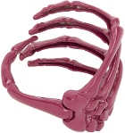 Raf Simons Purple Skeleton Bracelet