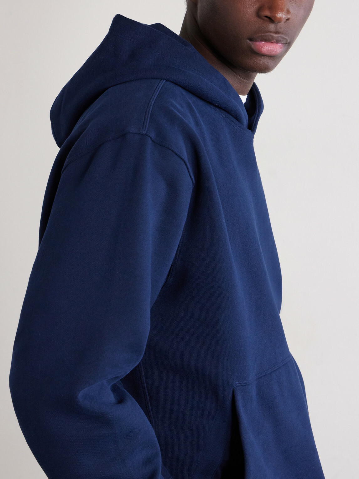 Lululemon - Steady State Cotton-Blend Jersey Hoodie - Blue
