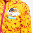 Napapijri Women's x Fiorucci Emin Curly Star Zip Fleece in Yellow
