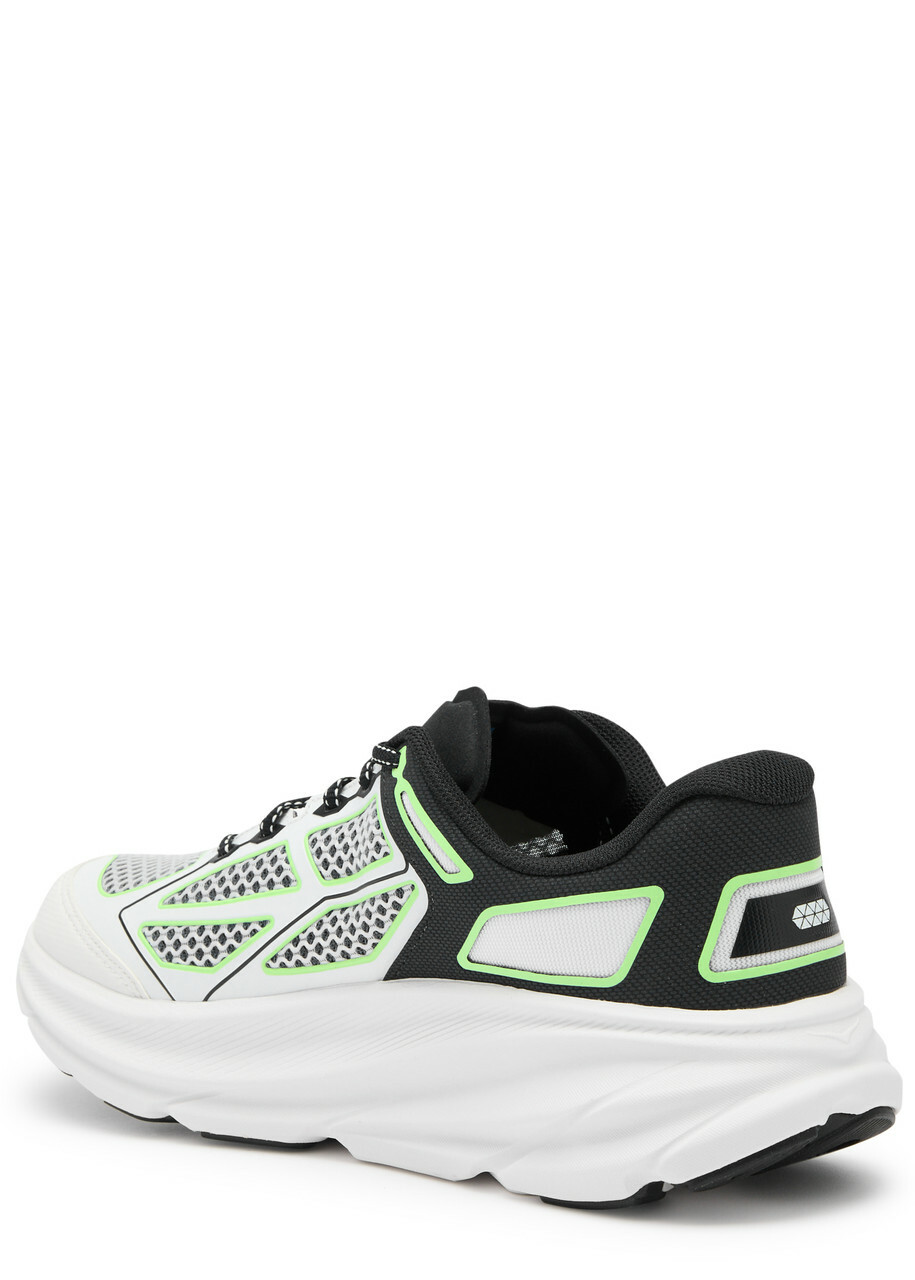 Hoka Clifton One9 Panelled Mesh Sneakers Black Hoka One One