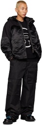 SPENCER BADU Black Hooded Jacket