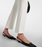 Valentino Cady Couture flared pants