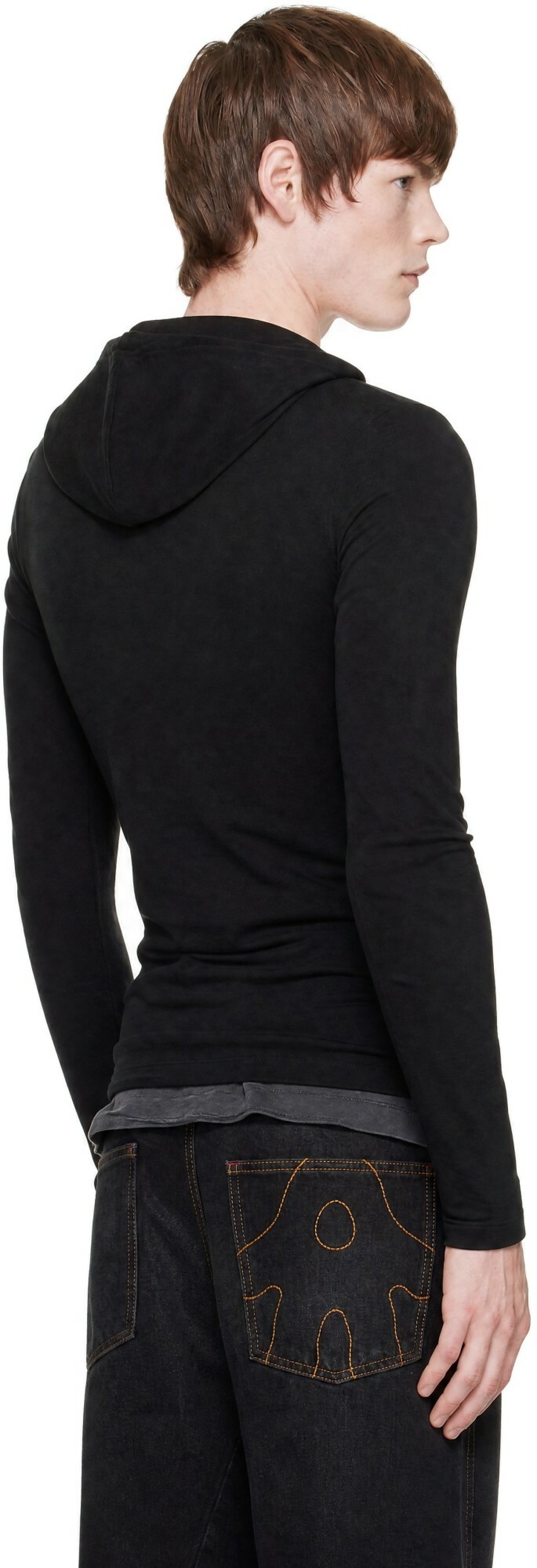 AVAVAV Black X-Ray Baselayer Hoodie