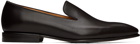 Manolo Blahnik Brown Djan Loafers