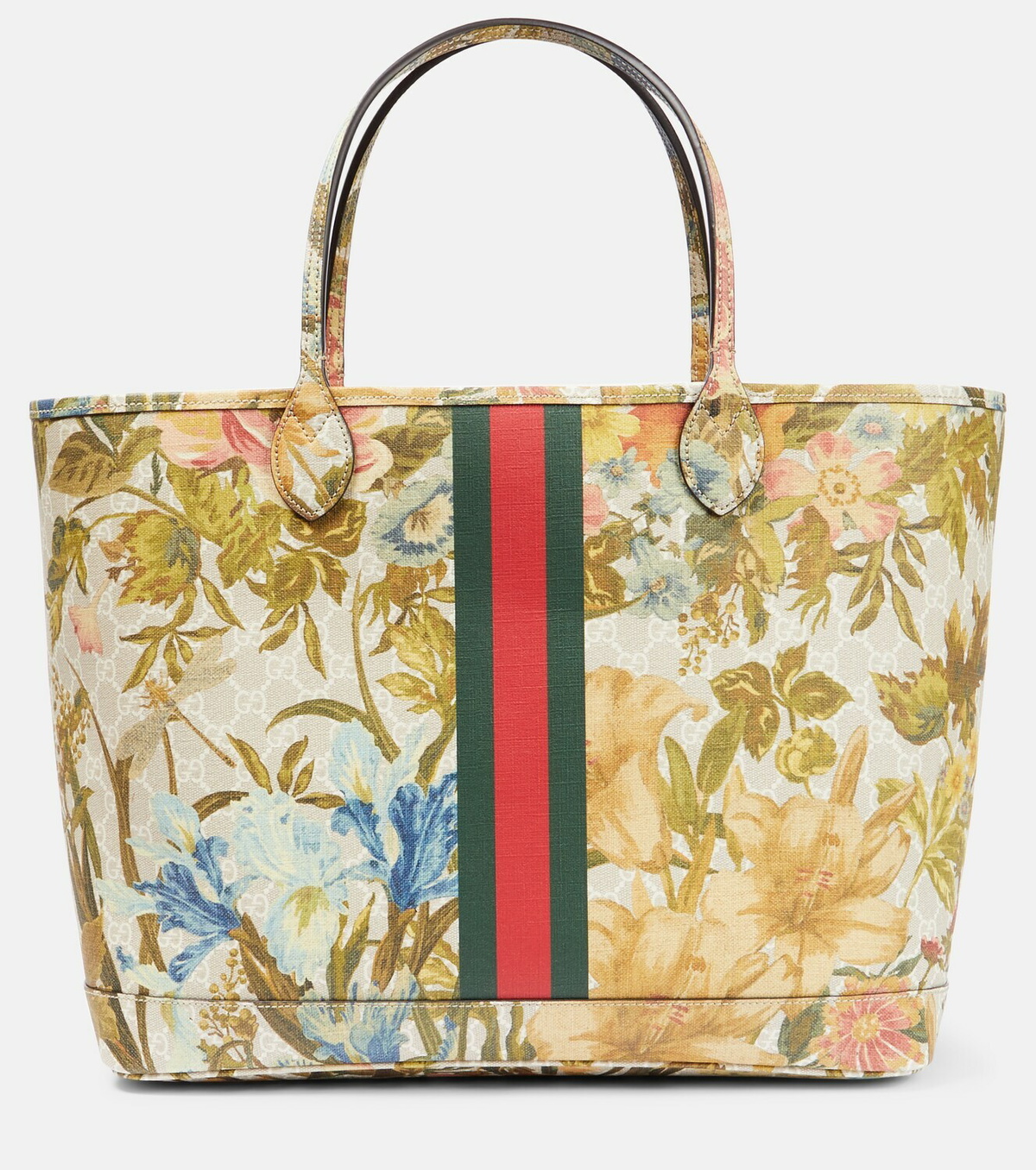 Gucci Ophidia Medium GG Flora Tote Bag