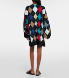 Loewe Argyle wool minidress