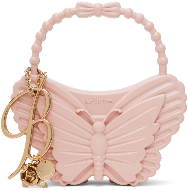 Photo: Blumarine Pink forBitches Edition Butterfly-Shaped Bag