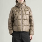 Goldwin Men's 0 Three-Dimensional Down Parka Jacket in Moon Rock