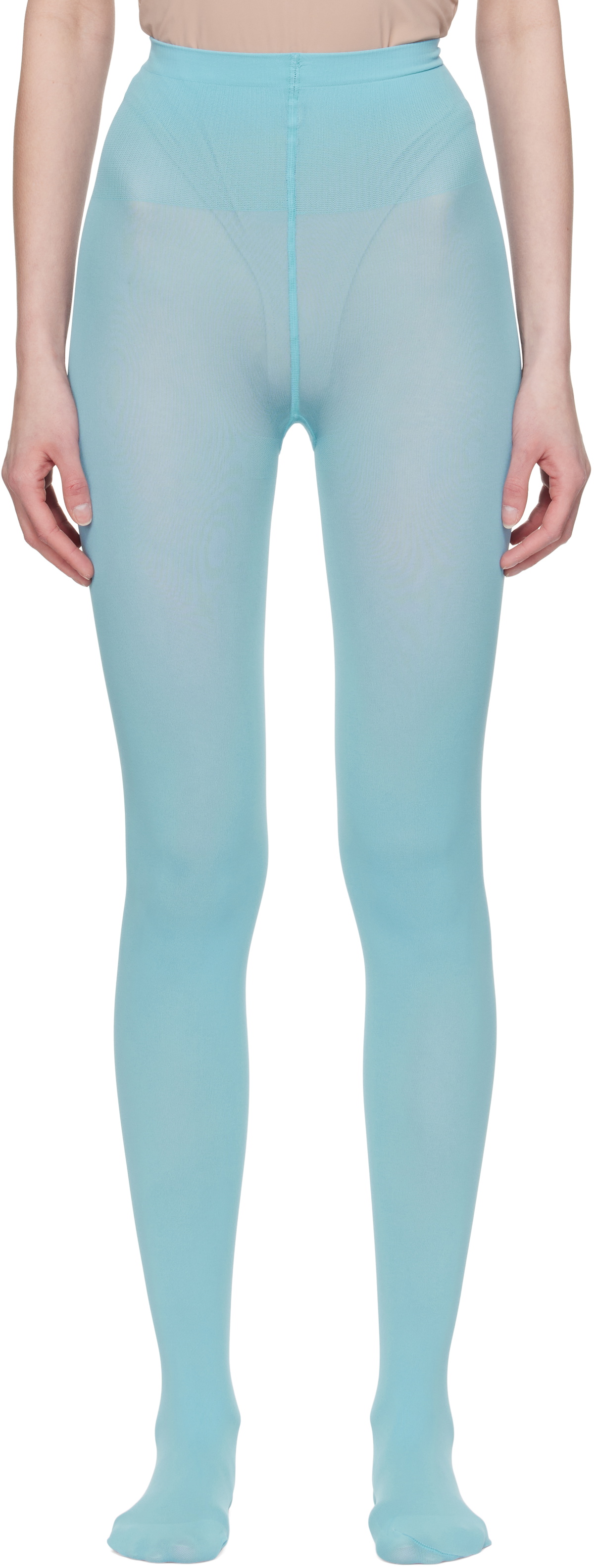 Swedish Stockings Blue Olivia Premium Tights