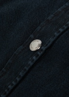 Agolde Camyrn Denim Overshirt Black