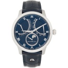 Maurice Lacroix Blue Masterpiece Moon Retrograde Watch