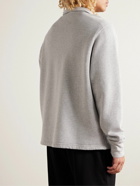 Les Tien - Yacht Cotton-Jersey Half-Zip Sweatshirt - Gray