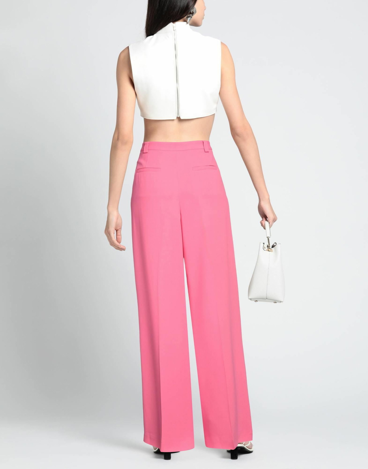 Red Valentino Womens Pants Fuchsia