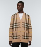 Burberry - Wilmore wool and cashmere cardigan