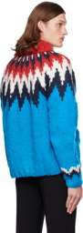 Andersson Bell Blue & Red Riverton Sweater
