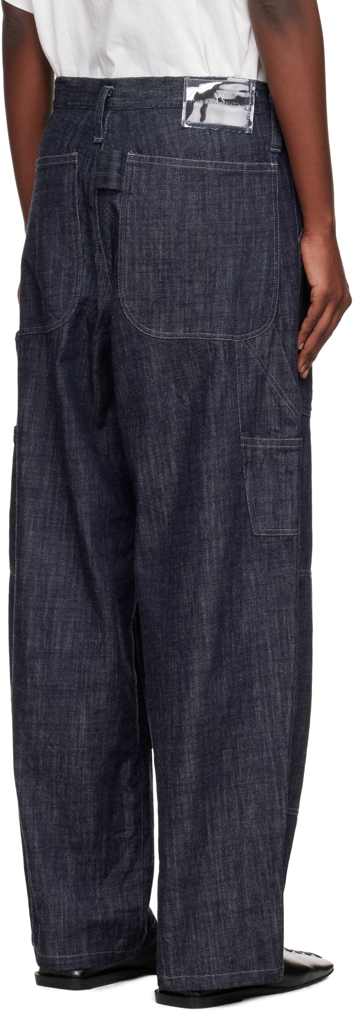 Y's Indigo U-Work Jeans