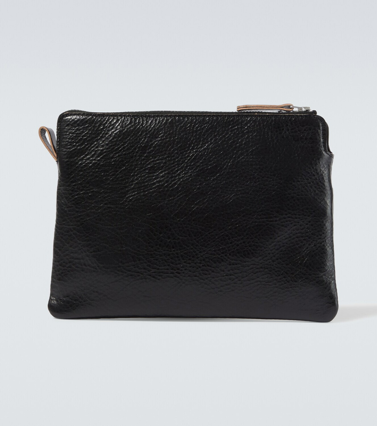 Our Legacy Supporter leather pouch with strap