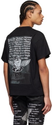 Who Decides War by MRDR BRVDO Black Barriers NY Edition Cotton T-Shirt