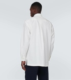 Kenzo Embroidered oversized cotton shirt